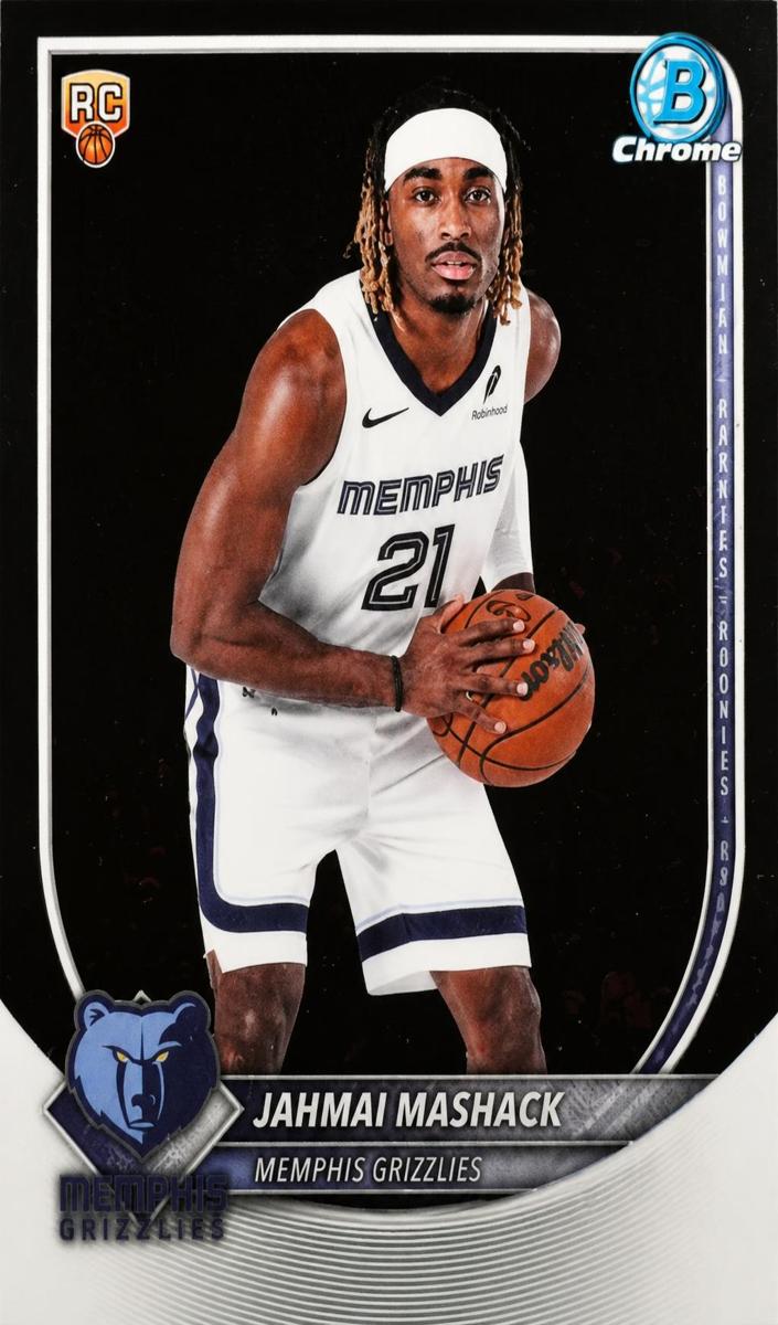 2025 Bowman Basketball Jahmai Mashack #BCV-54