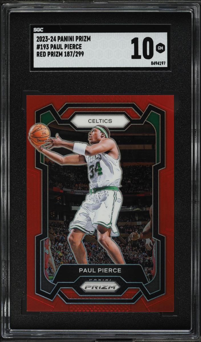 2023 Panini Prizm Basketball Red Paul Pierce #193