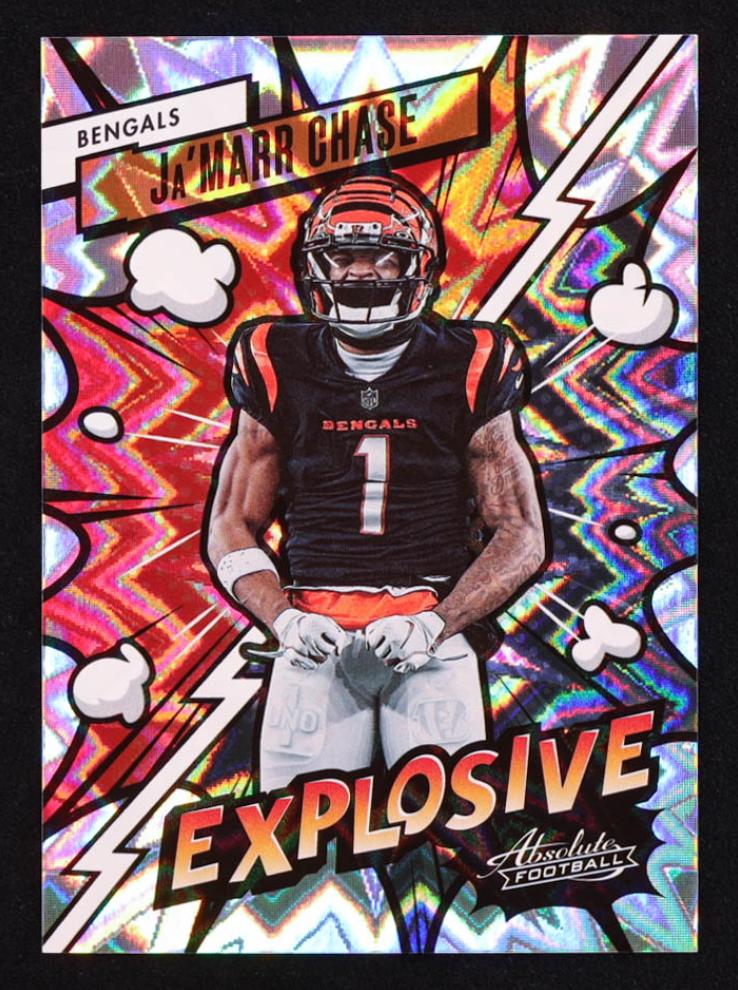 2023 Panini Absolute Football Ja'Marr Chase #34 PSA 10