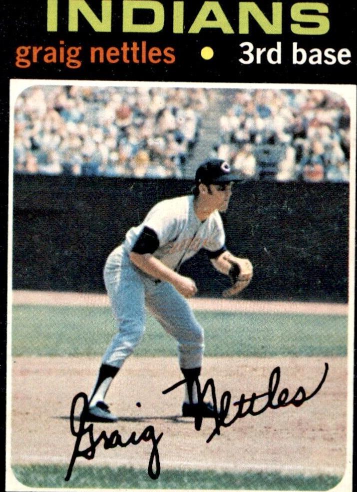 1971 Topps Baseball Graig Nettles #324 PSA 9