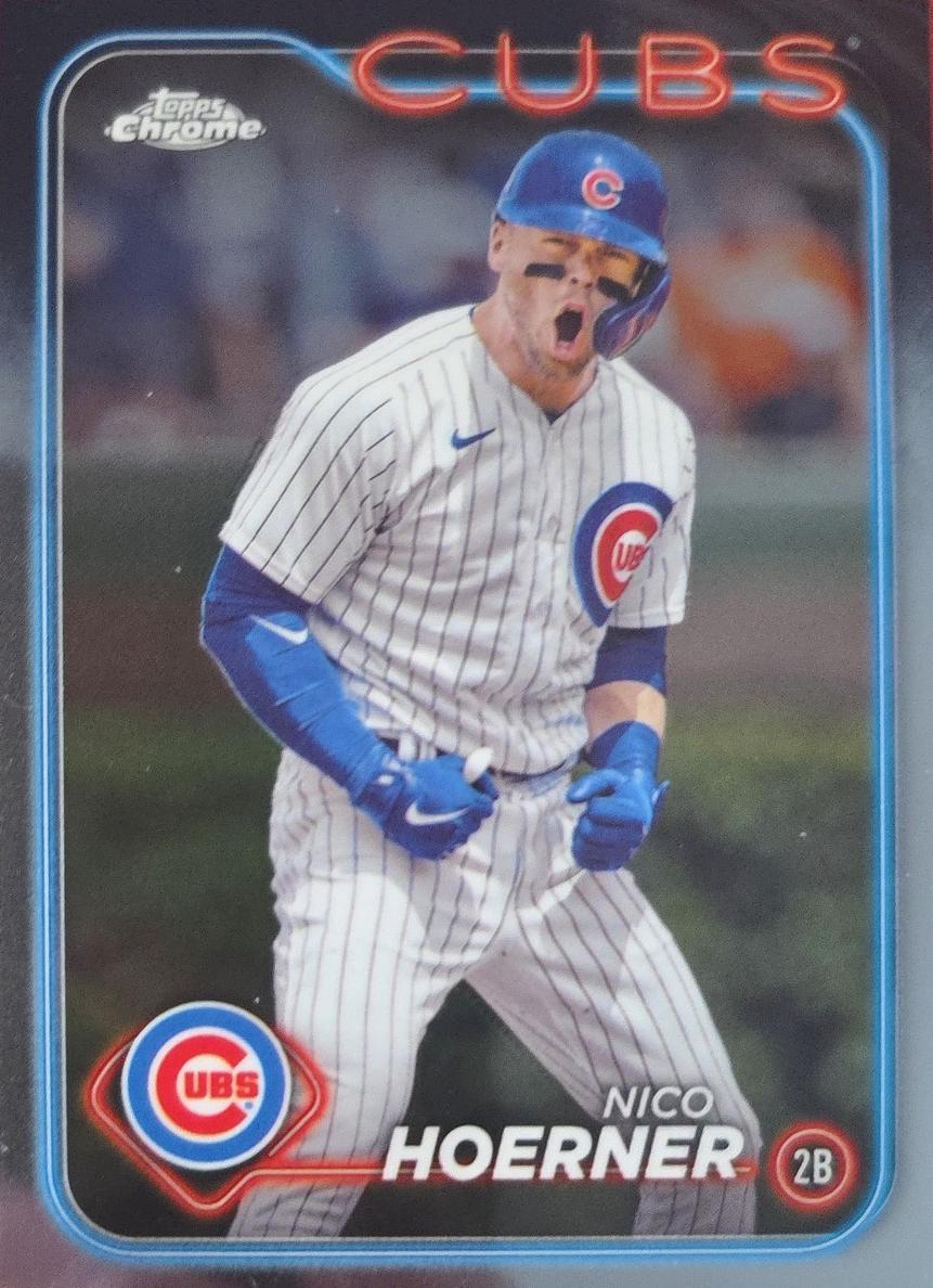 2024 Topps Chrome Baseball Nico Hoerner #141