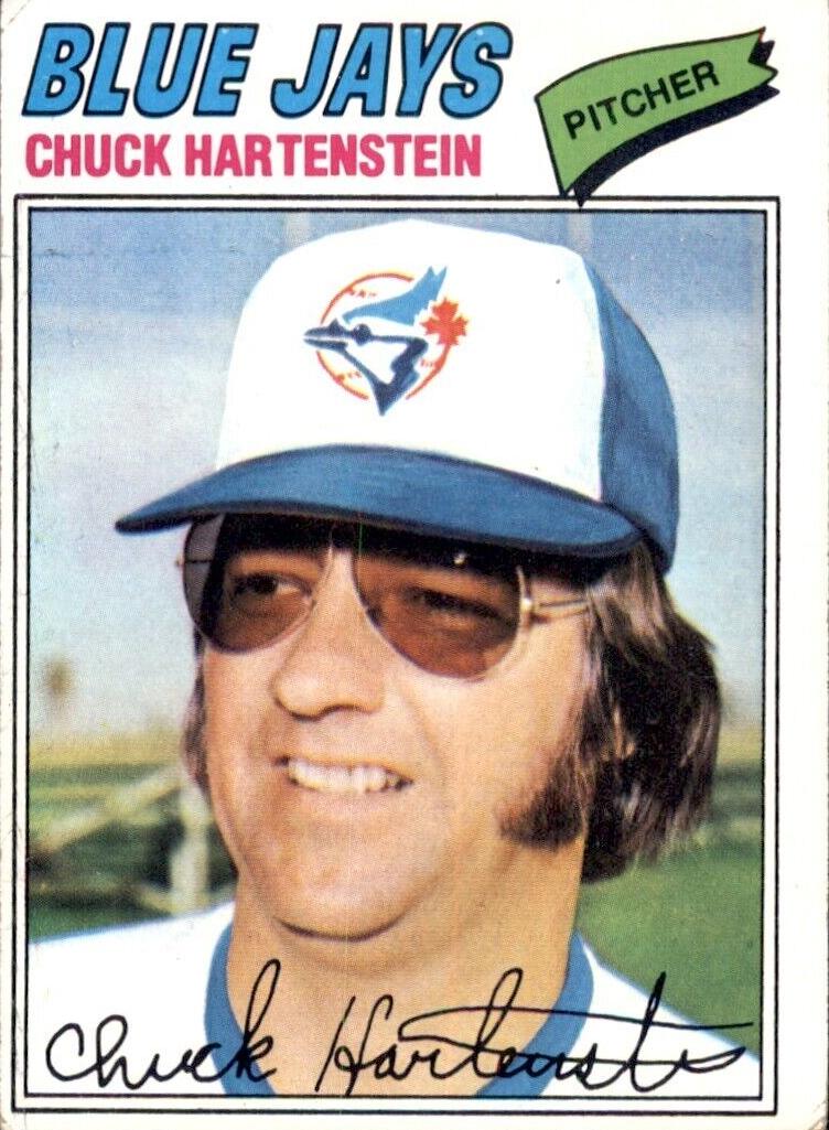 1977 Topps Baseball Chuck Hartenstein #416