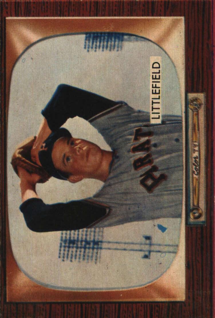 1955 Bowman Baseball Dick Littlefield #200 PSA 6