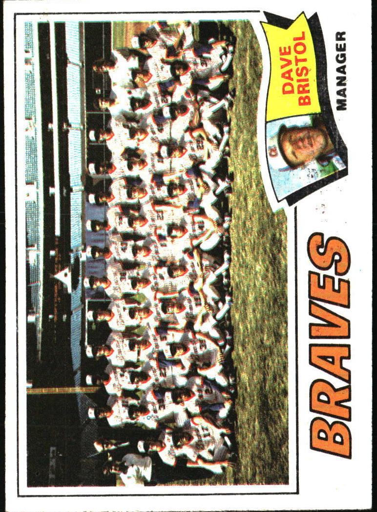 1977 Topps Baseball Atlanta Braves #442 PSA 7.5