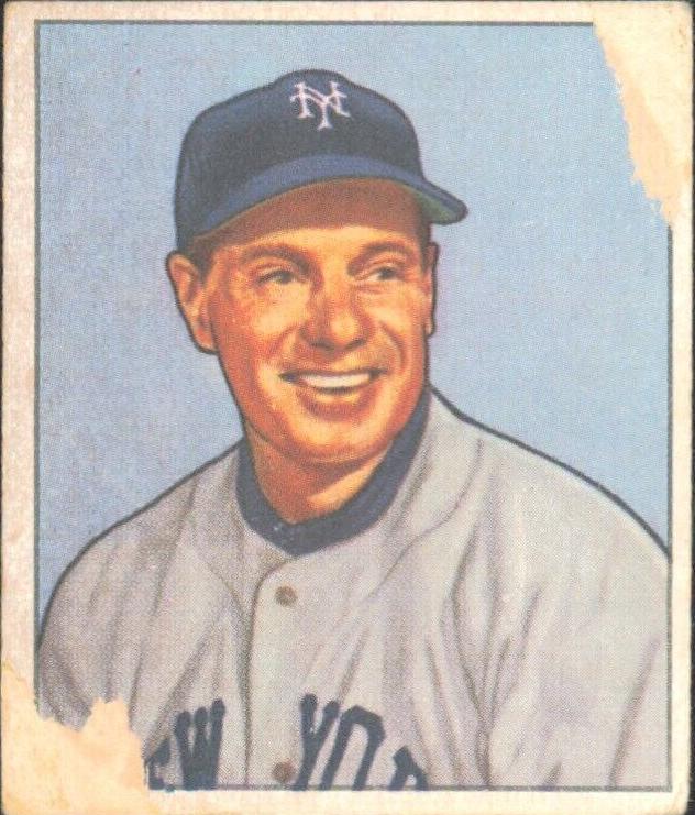 1950 Bowman Baseball null Leo Durocher #220 PSA 6