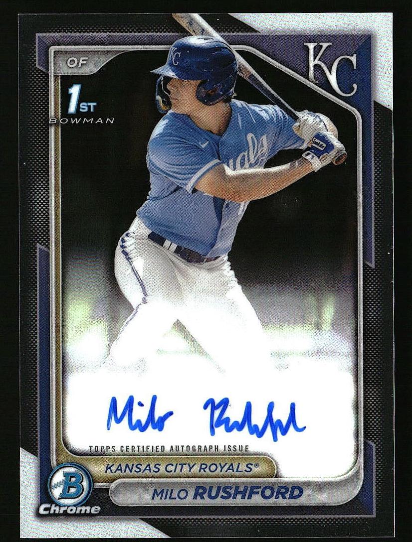 2024 Bowman Chrome Baseball Milo Rushford #CPA-MR PSA 10