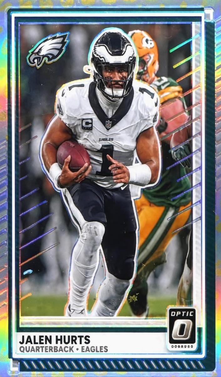 2025 Donruss Optic Football Flex Jalen Hurts #14