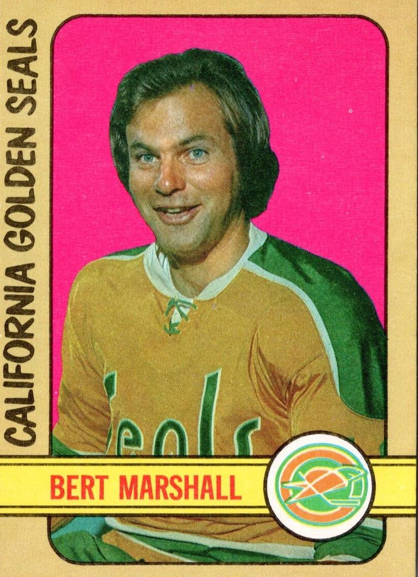 1972 O-Pee-Chee Hockey Bert Marshall #130