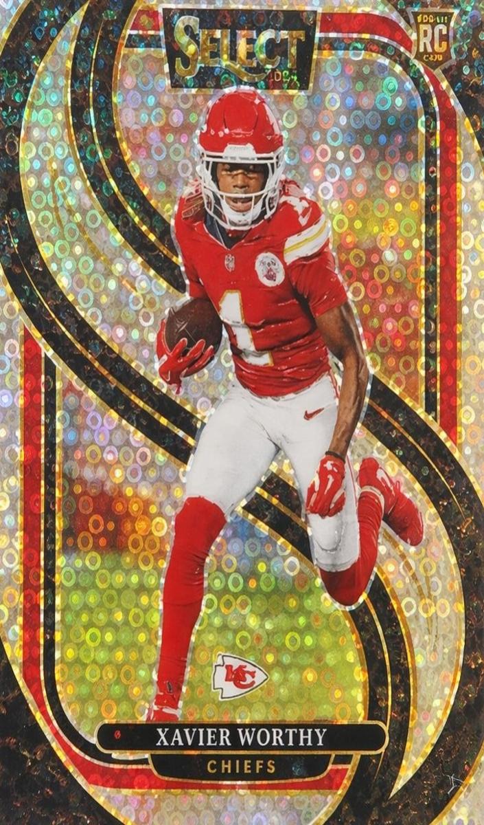 2024 Panini Select Football Disco Xavier Worthy #119 PSA 10