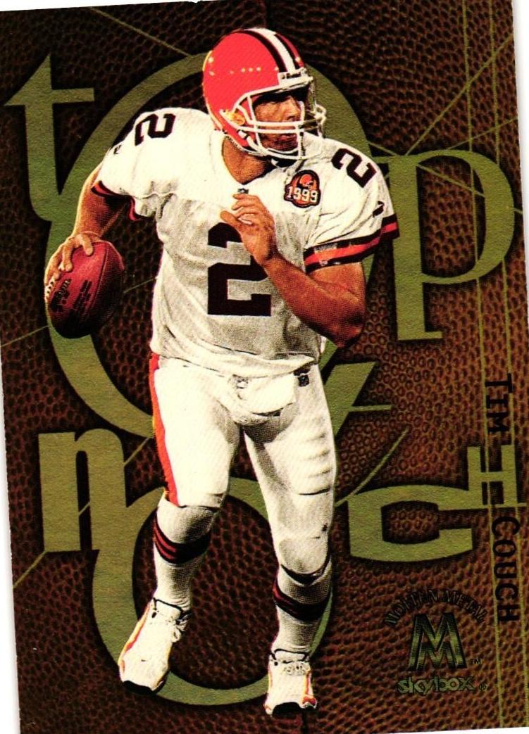 1999 Skybox Molten Metal Football Tim Couch #3TN