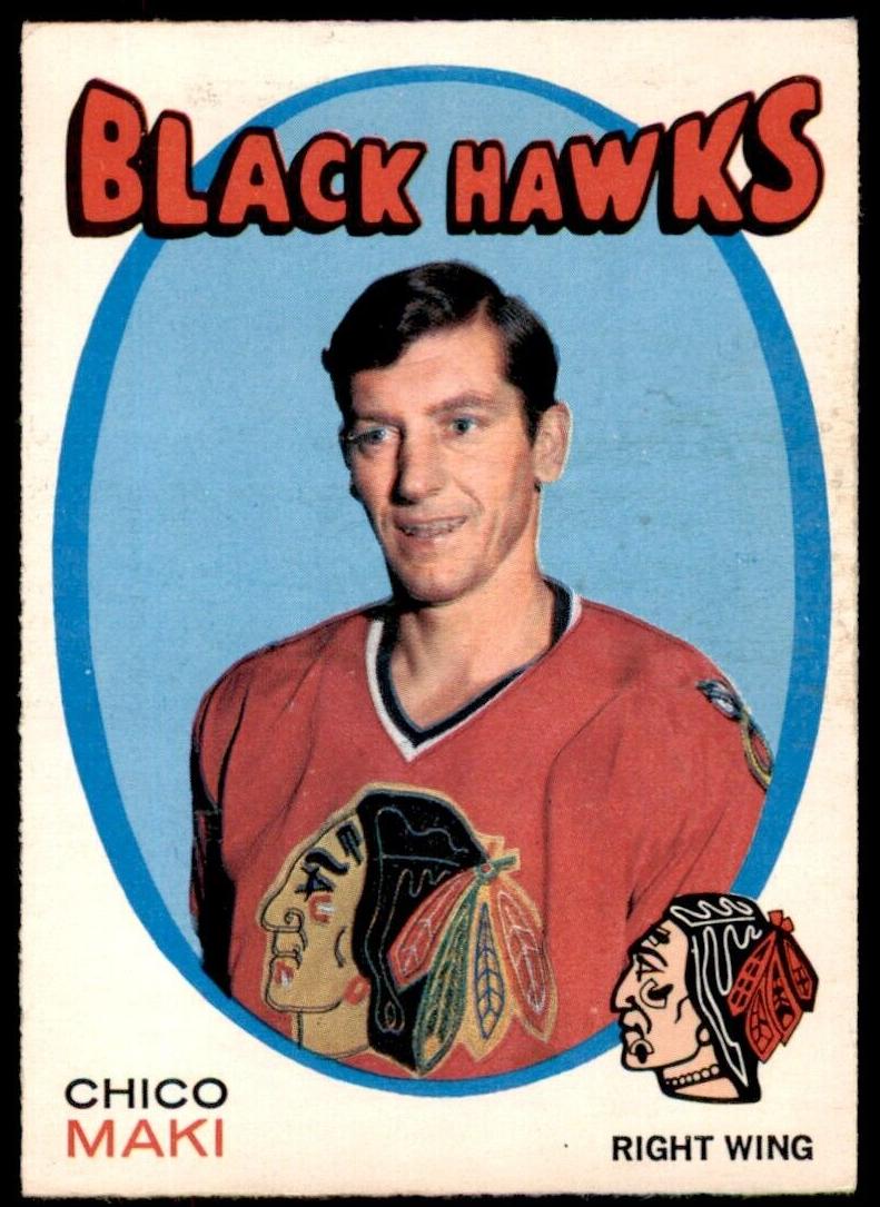 1971 O-Pee-Chee Hockey Chico Maki #210