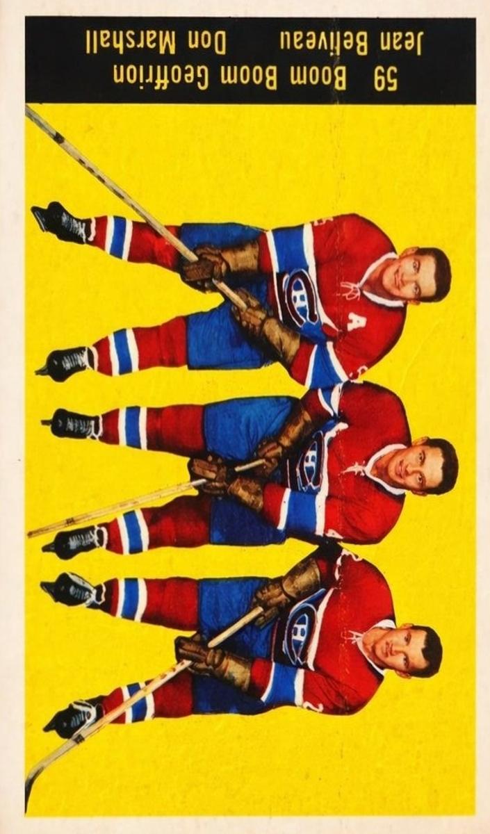 1960 Parkhurst Hockey Boom Boom Geoffrion #59