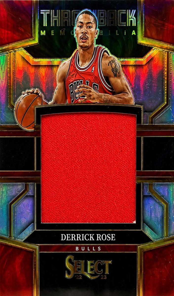 2022 Panini Select Basketball Derrick Rose #TM-DR