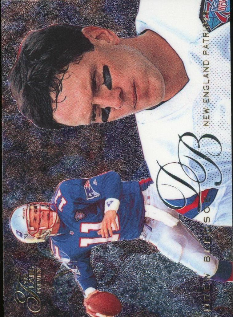 1995 Fleer Football Drew Bledsoe #20 PSA 10