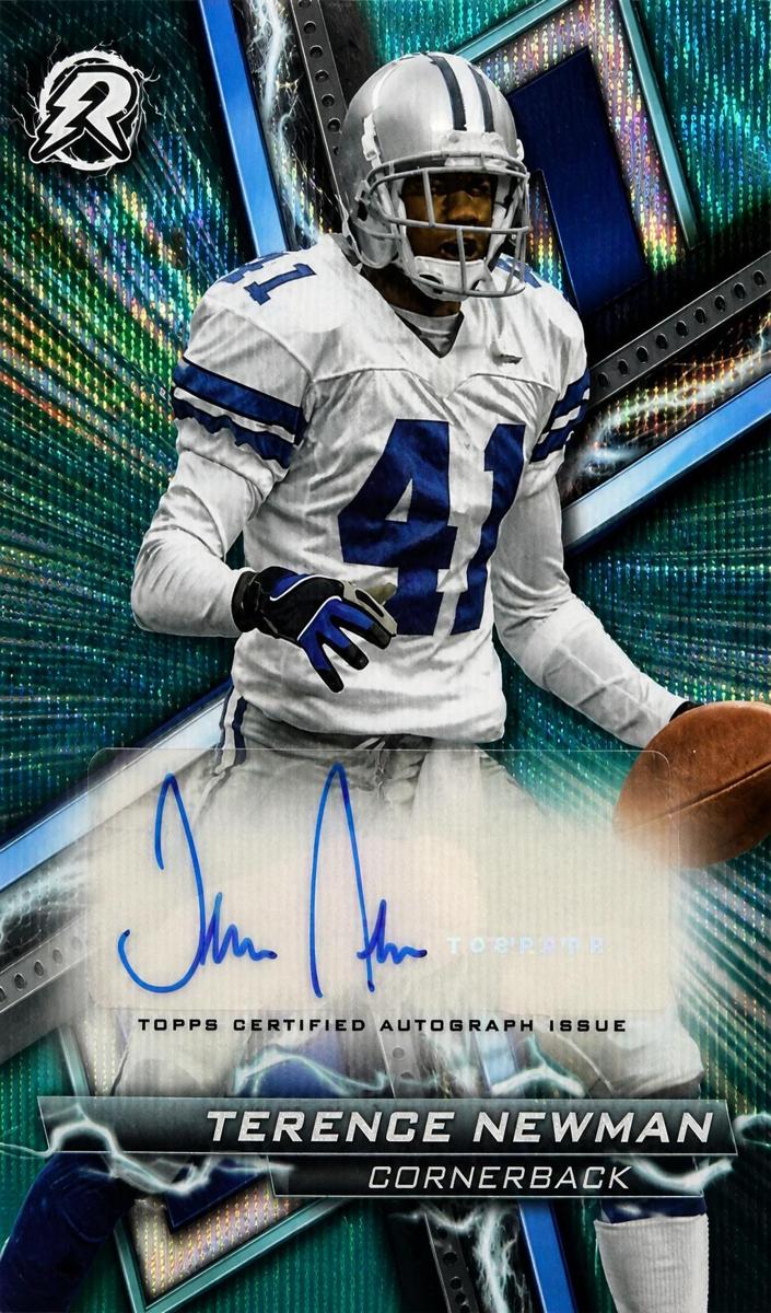 2023 Topps Composite Football Teal Surge Terence Newman #RA-TN