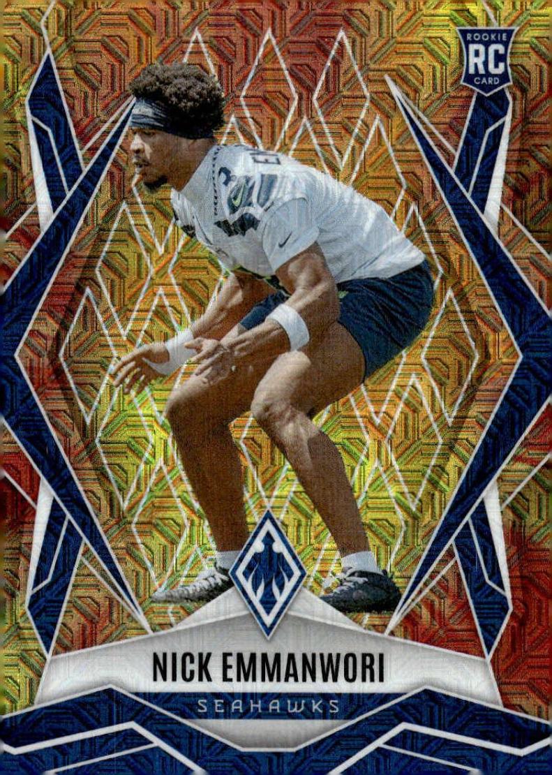 2025 Panini Phoenix Football FireBurst Nick Emmanwori #245 CGC 10