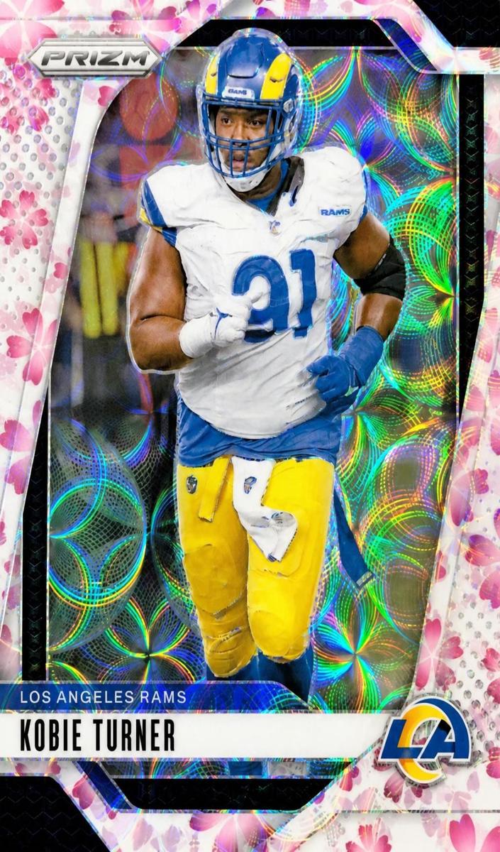 2024 Panini Prizm Football Choice Cherry Blossom Kobie Turner #171