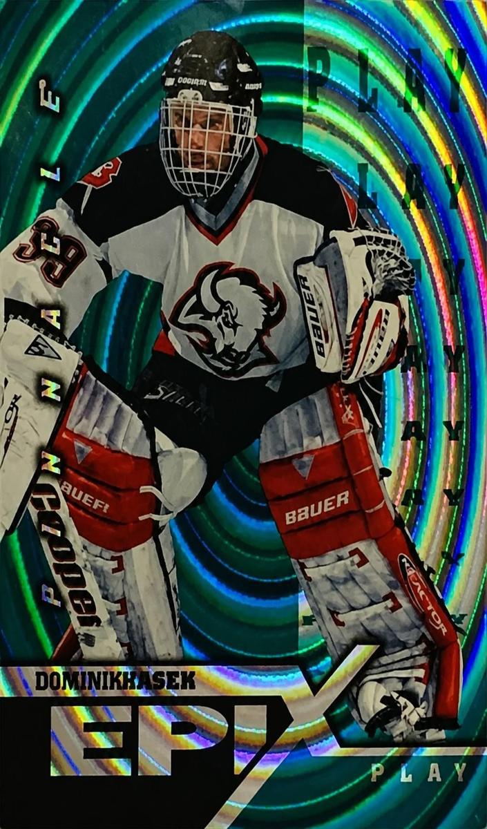 1997 Pinnacle Hockey Emerald Dominik Hasek #E22