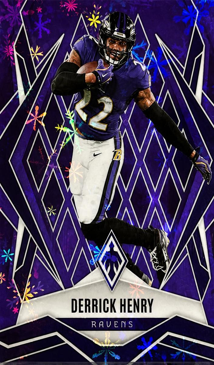 2025 Panini Phoenix Football Purple Winter Derrick Henry #10