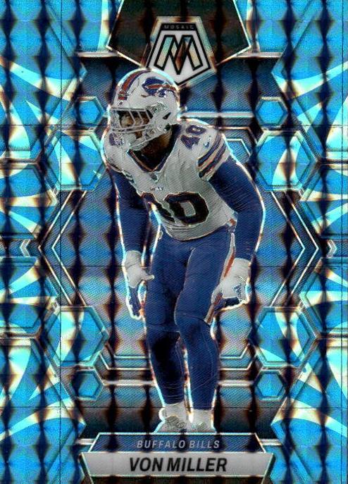 2023 Panini Mosaic Football Reactive Blue Von Miller #24
