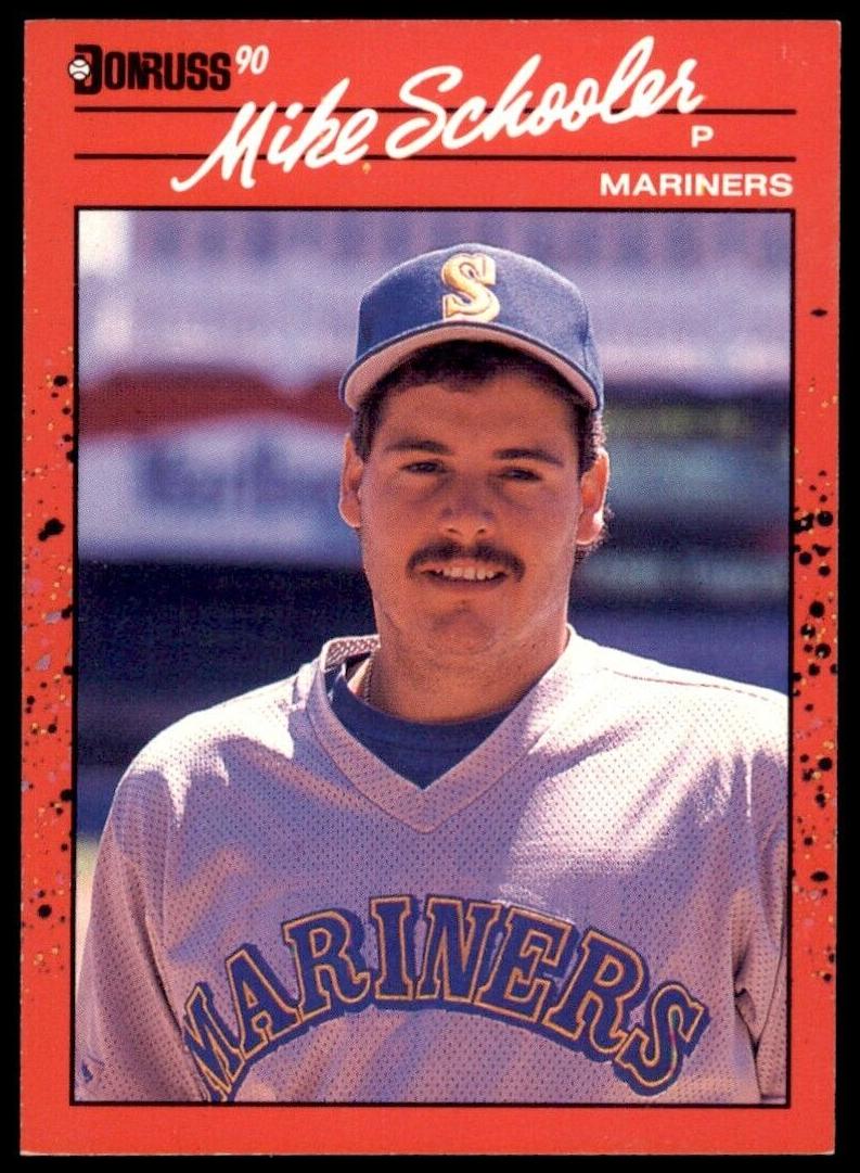1990 Donruss Baseball Mike Schooler #330