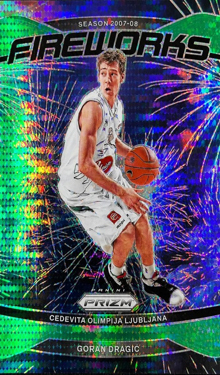 2024 Panini Prizm Turkish Airlines EuroLeague Basketball Green Pulsar Goran Dragic #3