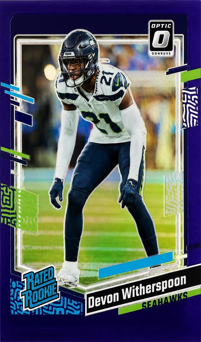 2023 Donruss Optic Football Purple Devon Witherspoon #292
