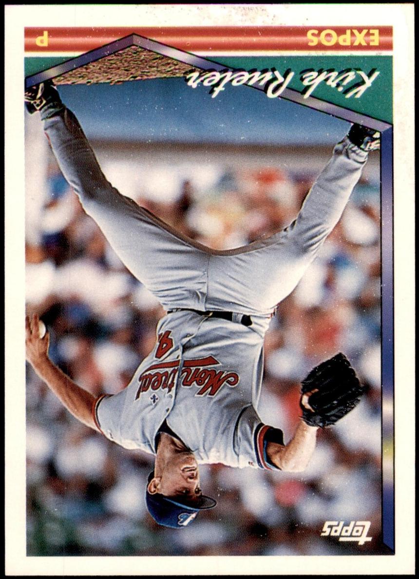 1994 Topps Baseball Kirk Rueter #628