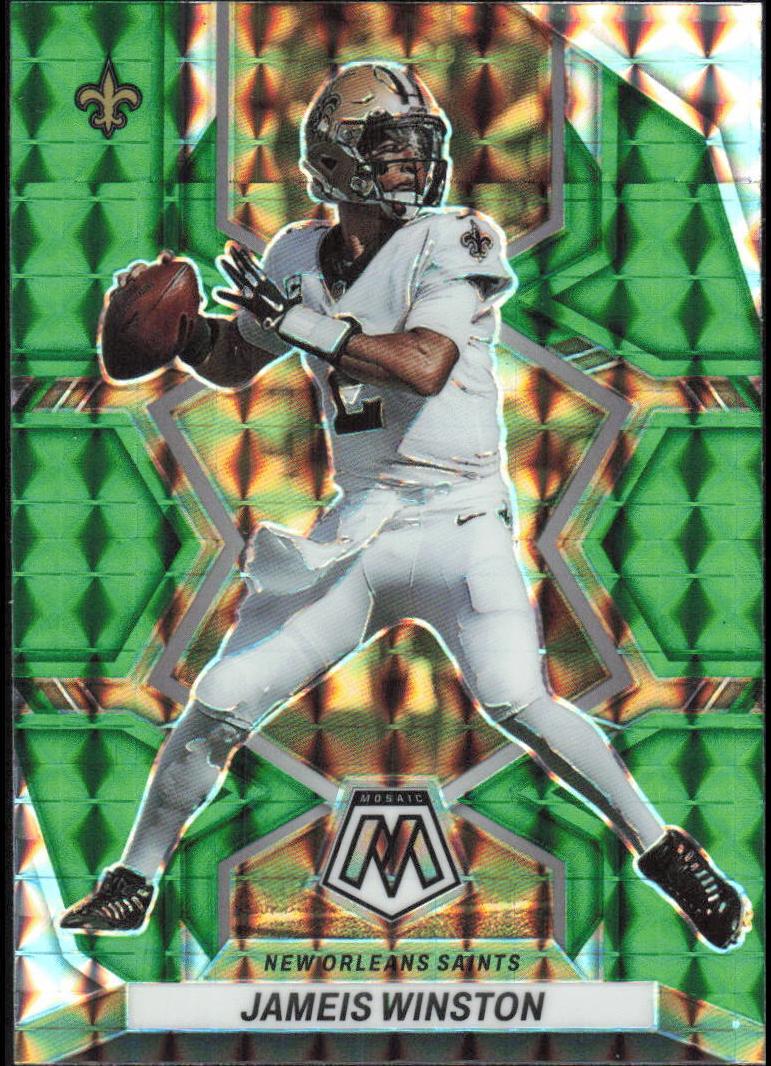 2022 Panini Mosaic Football Green Jameis Winston #215