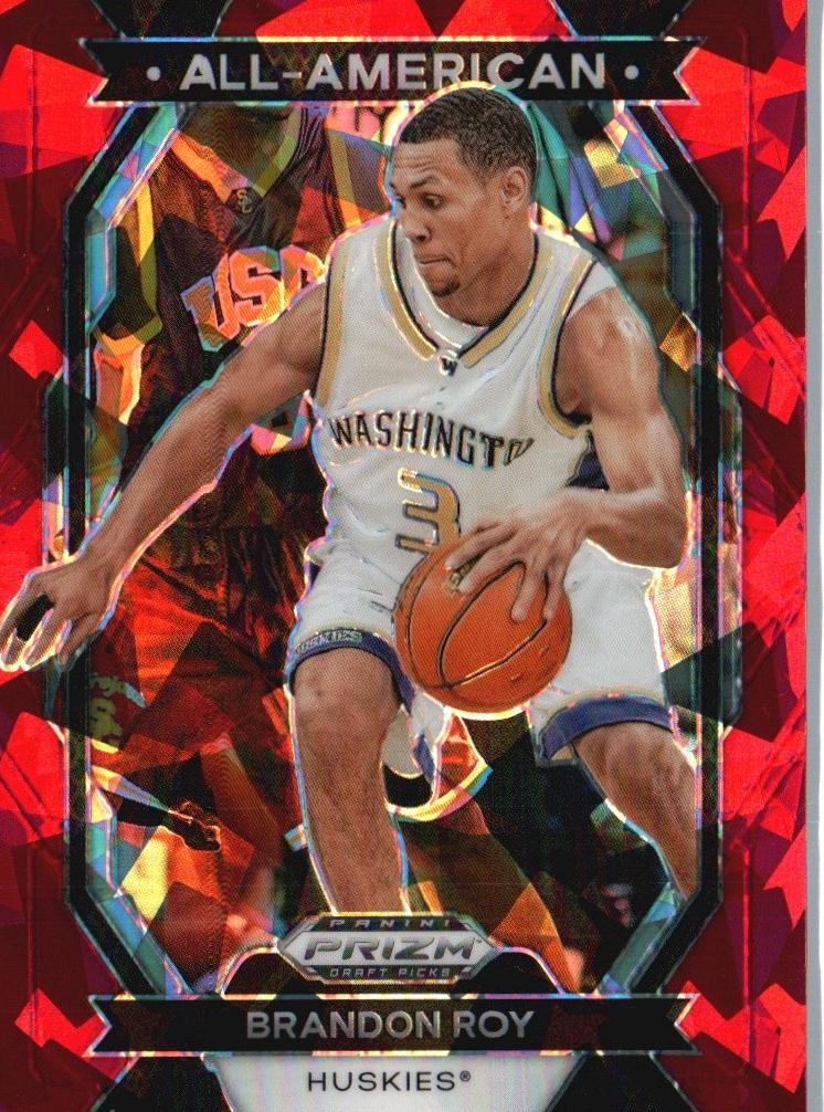 2024 Panini Prizm Draft Picks Basketball Red Ice Brandon Roy #4