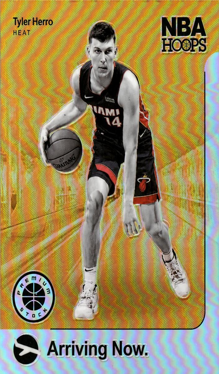 2019 Panini Hoops Premium Stock Basketball Holo Tyler Herro #13 PSA 9