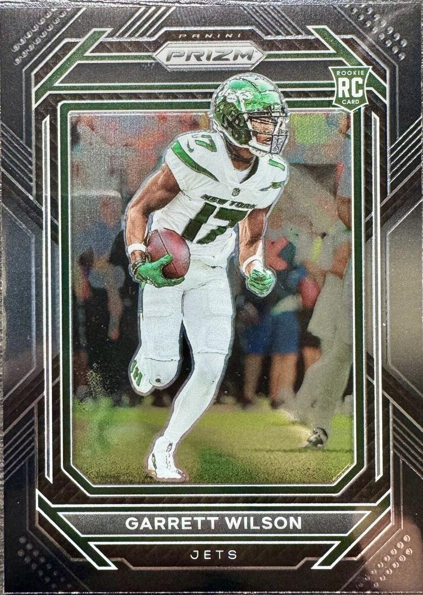 2022 Panini Chronicles Football Garrett Wilson #PB-12 PSA 9