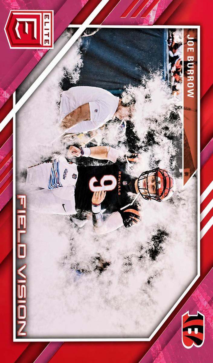 2023 Donruss Elite Football Pink Joe Burrow #FV-8