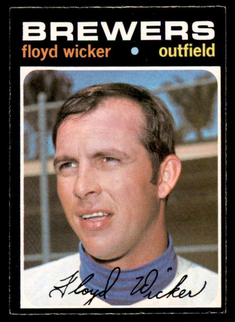1971 O-Pee-Chee Baseball Floyd Wicker #97