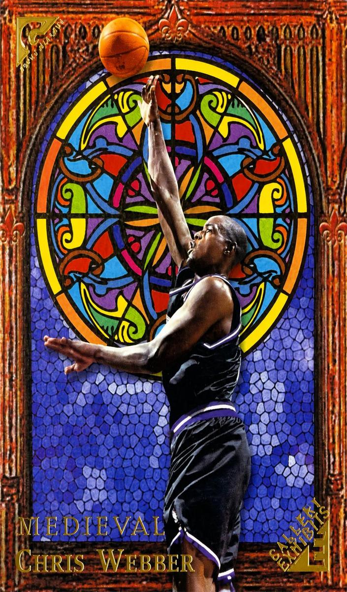1999 Topps Gallery Basketball Chris Webber #GE2