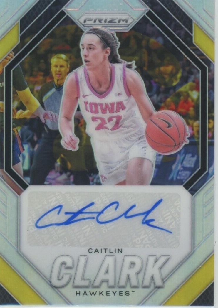 2024 Panini Caitlin Clark Collection Basketball White Jersey Caitlin Clark #CC