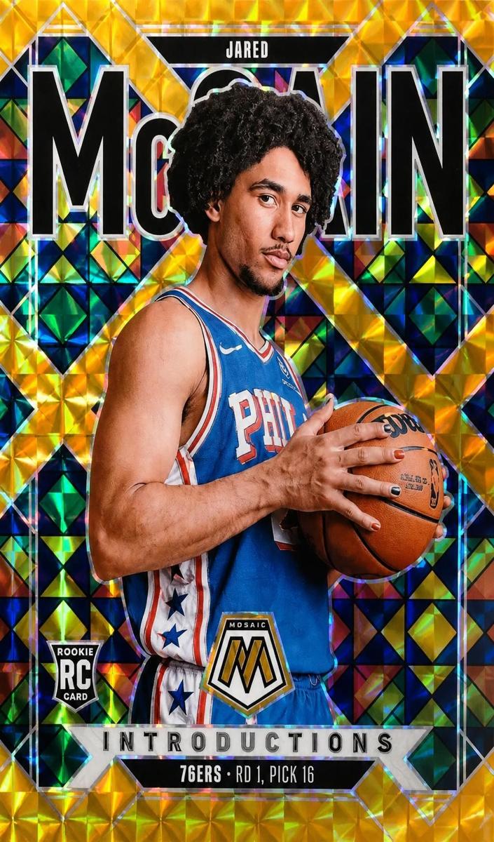 2024 Panini Mosaic Basketball Gold Jared McCain #1