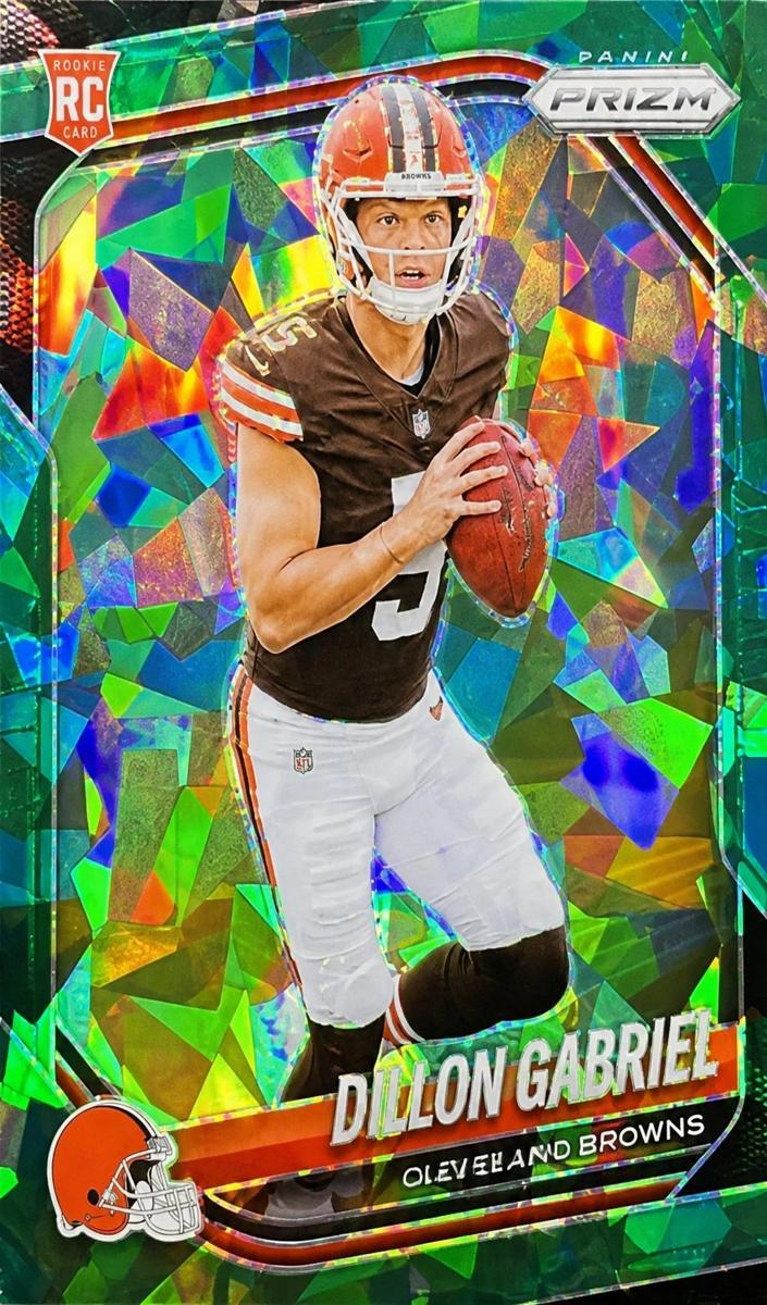 2025 Panini Prizm Football Green Ice Dillon Gabriel #372