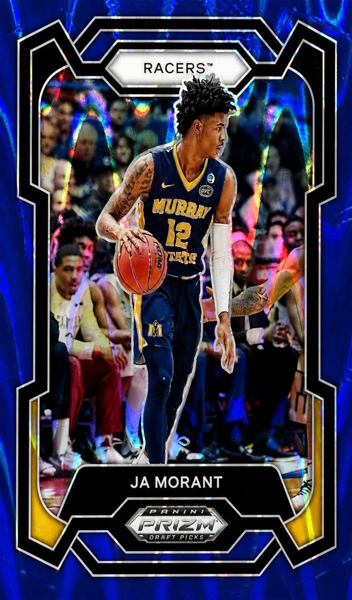 2024 Panini Prizm Draft Picks Basketball Blue Seismic Ja Morant #29