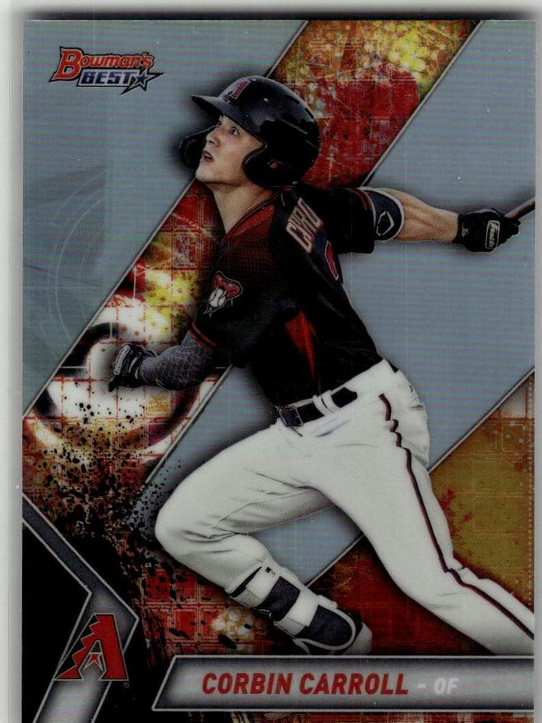 2019 Bowman's Best Baseball Refractor Corbin Carroll #TP-11