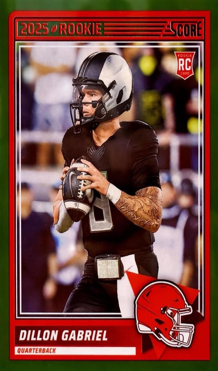 2025 Panini Score Football Green Dillon Gabriel #41
