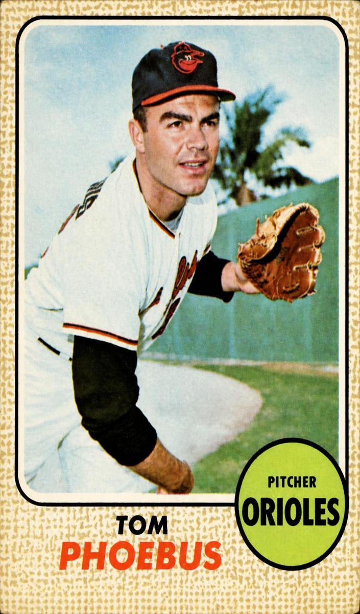 1968 O-Pee-Chee Baseball Tom Phoebus #97 PSA 9
