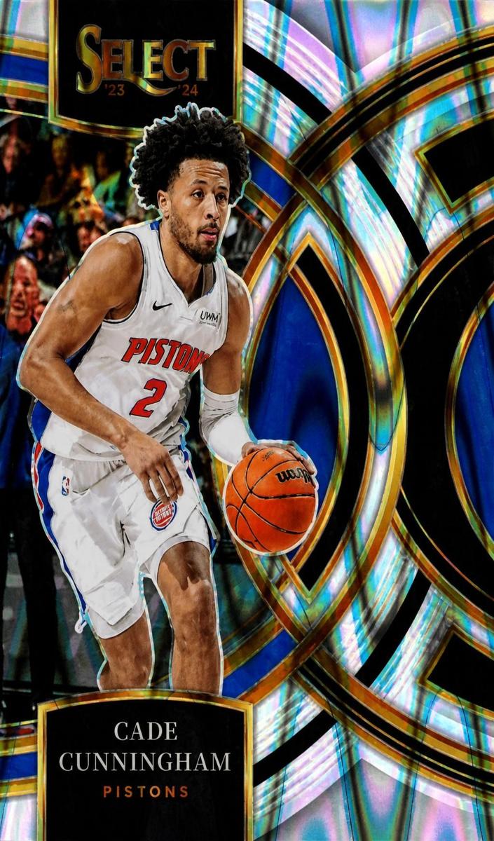 2023 Panini Select Basketball Tectonic Cade Cunningham #175