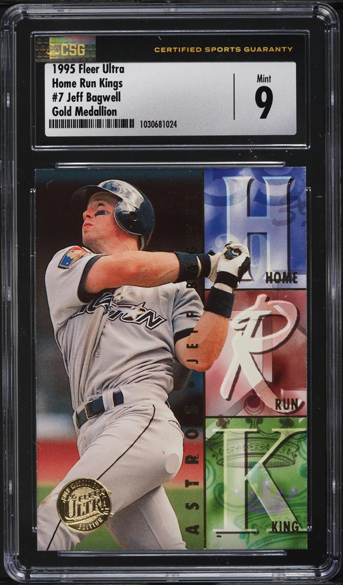 1995 Fleer Ultra Baseball Gold Medallion Jeff Bagwell #7