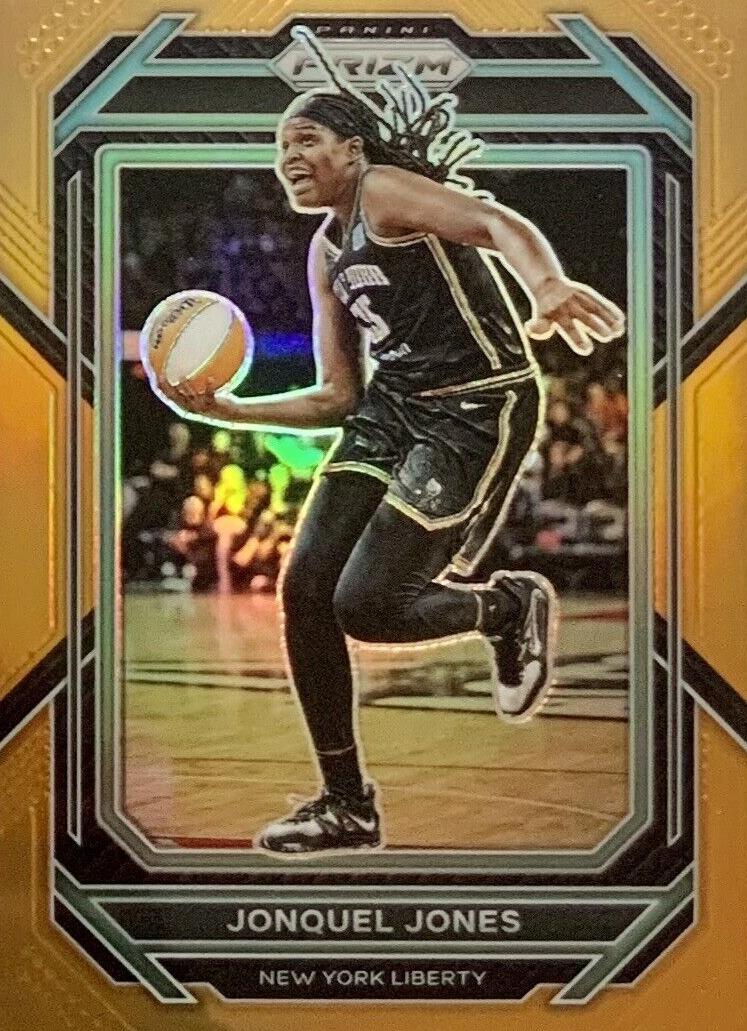 2023 Panini Prizm WNBA Basketball Orange Jonquel Jones #53