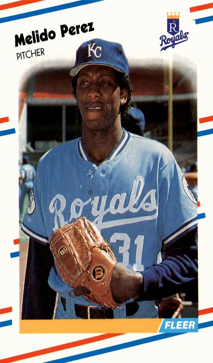 1988 Fleer Baseball Melido Perez #265