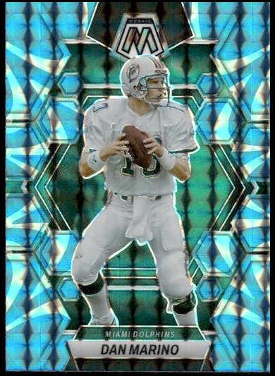 2023 Panini Mosaic Football Reactive Blue Dan Marino #147