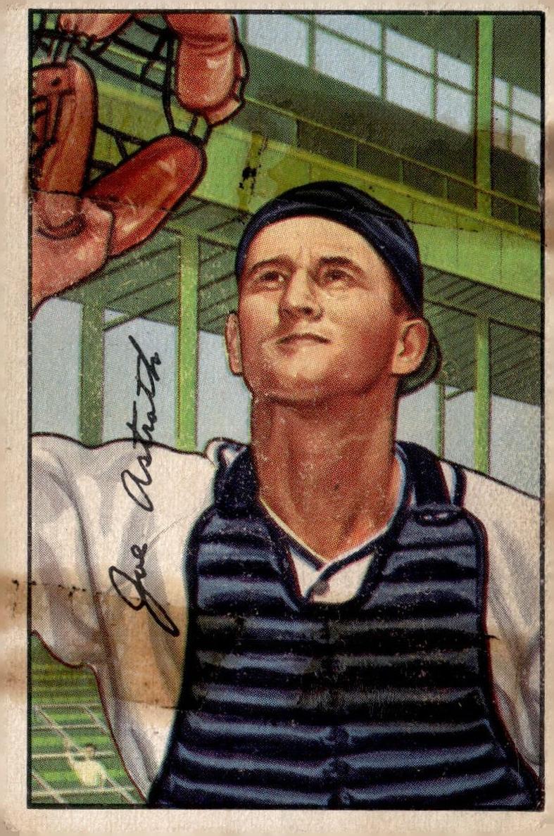 1952 Bowman Baseball Joe Astroth #170 PSA 5.5