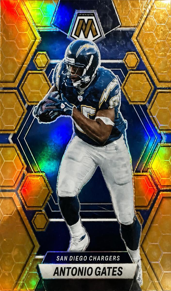 2023 Panini Mosaic Football Honeycomb Antonio Gates #135