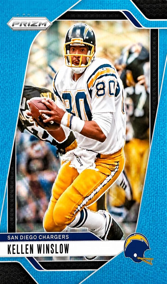 2024 Panini Prizm Football Blue Wave Kellen Winslow #164